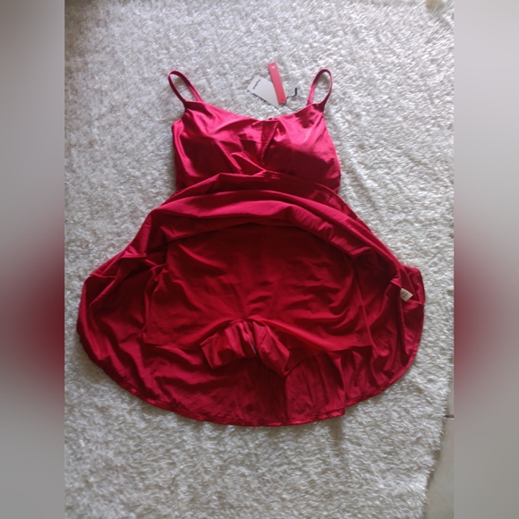 POPILUSH women's dress, flared mini dress with corset, ideal for parties, dates - Picture 14 of 16